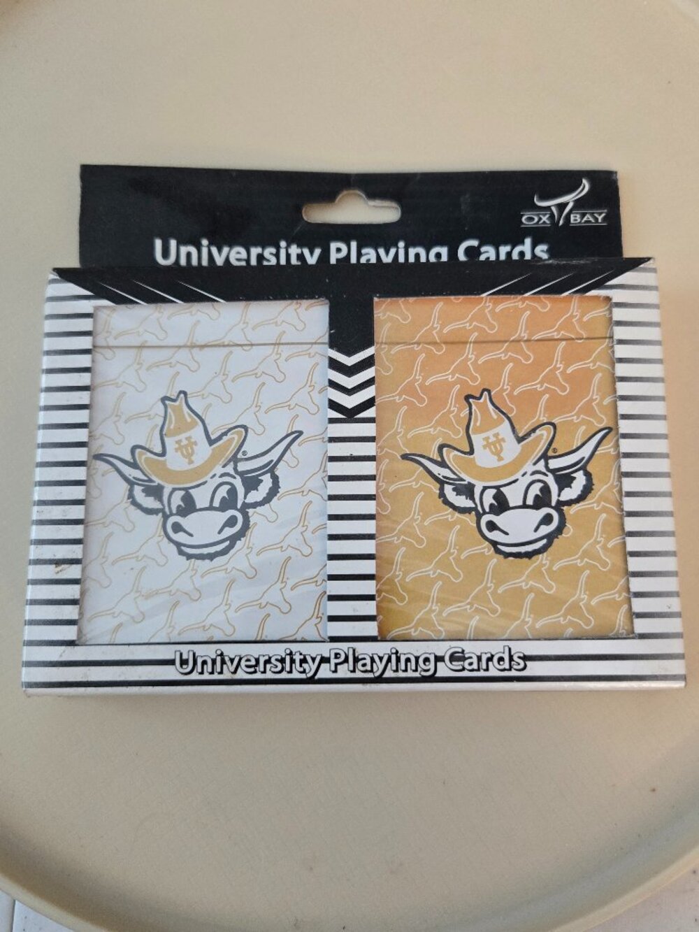 University of Texas Longhorn Playing Cards 2004 Austin by Ox Bay NEW